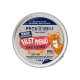Runde Dose Pets Deli Senior Hypoallergenes Putenfilet-Menü Katzenfutter, 85 g, mit orangefarbener Katzenillustration.
