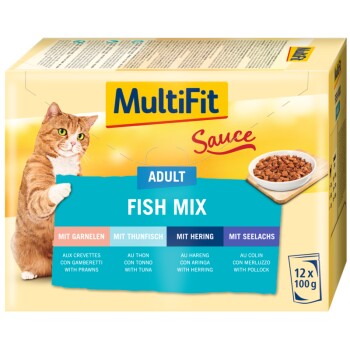Adult Sauce Fish Mix Multipack 12x100g