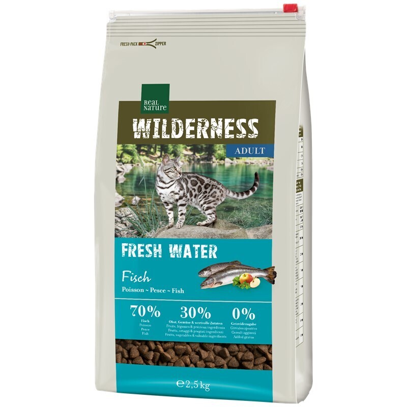REAL NATURE WILDERNESS Adult Poisson d'eau douce 2,5 kg