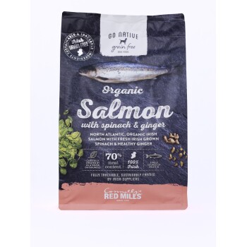 Salmon with Spinach & Ginger 4 kg