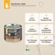 Liebesgut Nassfutter (Nassfutter Adult) — 93,5 % Bio-Ente, gluten- & laktosefrei, mit Mangold & Reis