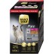 Wählen Sie das Gold Pure Katzenfutterpaket mit einer hellen Katze auf der Vorderseite, das 6 Beutel getreidefreies Pâté für erwachsene Katzen enthält.