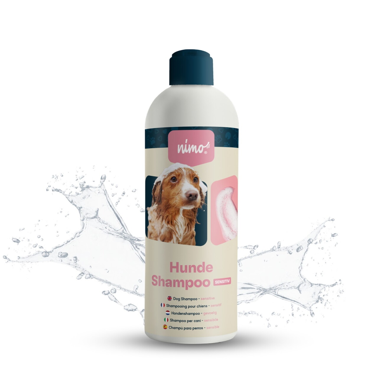 nimo Hunde Shampoo sensitiv 500 ml - Bild 1