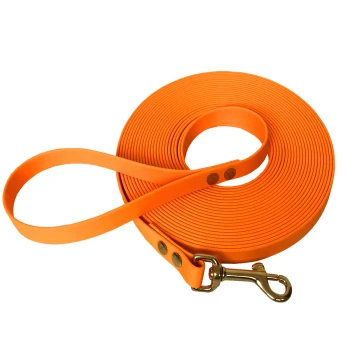 25-35 kg Schleppleine Biothane honigmelone 3 m