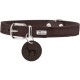 Halsband Aalborg dunkelbraun 47 cm