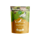 "Irish Pure Hundefutterpaket für Erwachsene, mit 65% Fleisch und 35% Gemüse, beschriftet mit Huhn und Seetang."