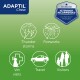 ADAPTIL Chew product image featuring icons for Thunderstorms, Fireworks, Vet Visits, Travel, and Visitors, with a "Veterinary Recommended" badge.