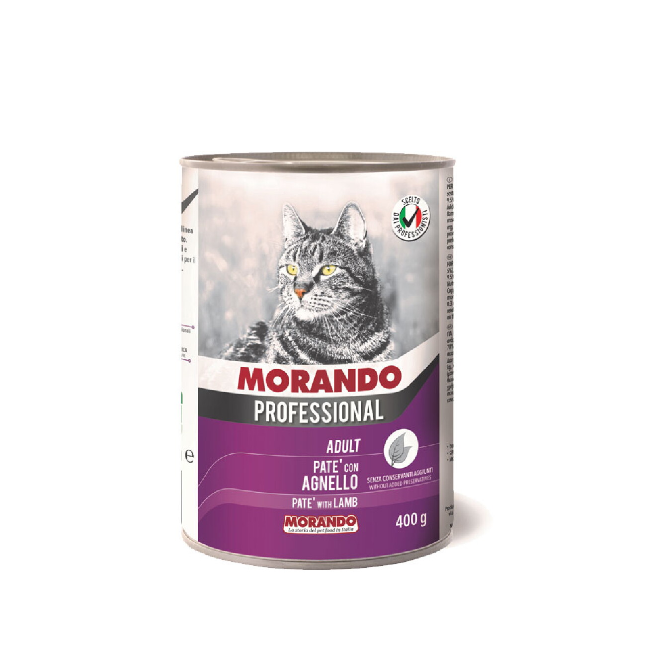 MORANDO Pastete Adult Lamm 24x400 g