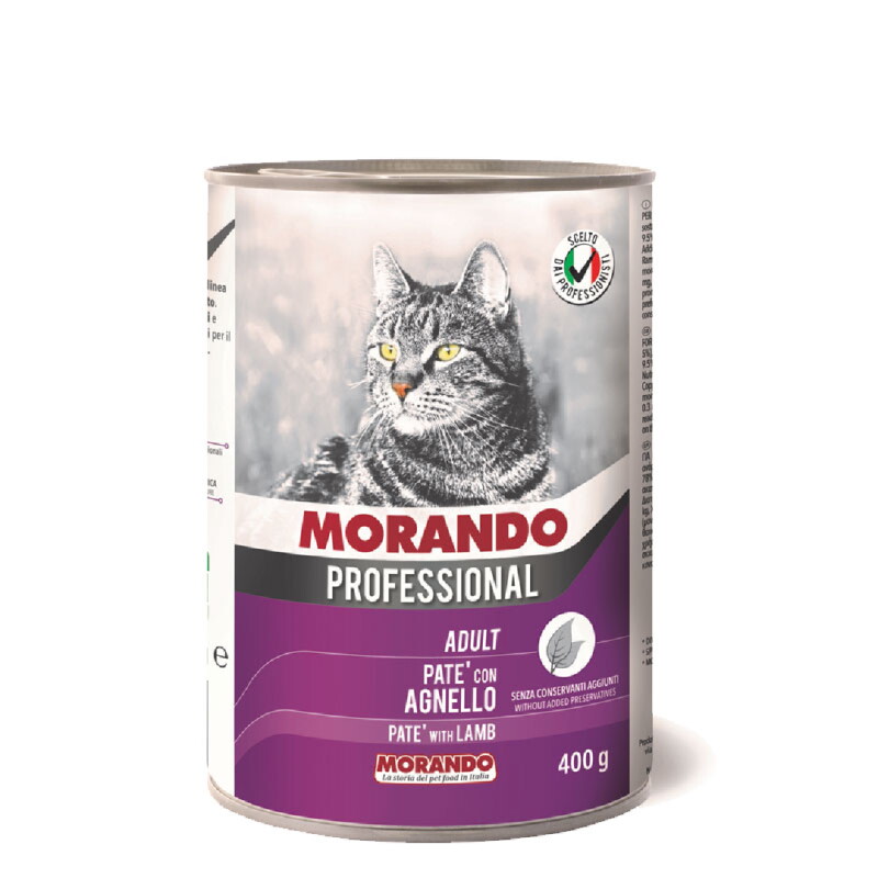 MORANDO Pastete Adult Lamm 24x400 g