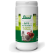 Behälter von HühnerLand No.1 Vitalkraft für Geflügel, mit zwei Hühnern auf dem Etikett, das Vitalität und Wohlbefinden fördert.