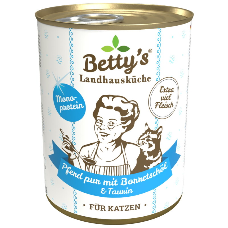 Betty's Landhausküche Pferd Pur 6x400 g