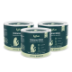 Drei Dosen KatKare Immuno Bites Katzensnacks mit Antioxidantien, Superfood sowie Prä- und Postbiotika, beschriftet mit Vital-Snacks.
