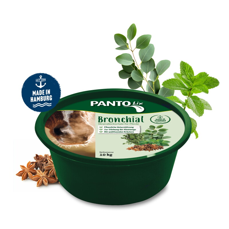 Panto Lix Bronchial 10kg - Leckmasse für Pferde