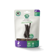 Fellicita Katzensnack-Beutel mit grauer Katze, Fellonis Fleischstreifen, Kaninchen (Rabbit), Junior/Adult/Senior