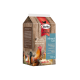 Quiko Hobby Farming Mineral Grit 1500 g Schachtel mit Hahnbild, Holzplanken-Design und dem Text „Freude im eigenen Hühnerhof”