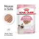 Royal Canin Kitten-Futterbeutel, 85 g x 12, mit Mousse in Sauce für Kätzchen bis zu 12 Monaten, mit einer weichen Textur für Milchzähne.