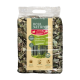 Sac de 500 g de paille premium Real Nature pour petits animaux, avec un design forestier et un texte allemand pour rongeurs et lapins nains.