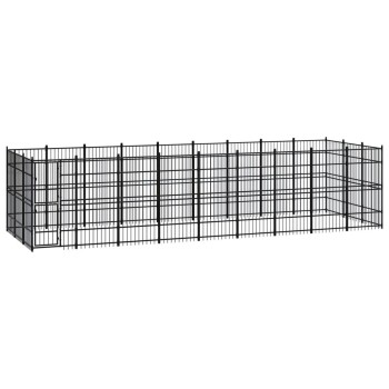 Hundezwinger Box Stahl 8,64 m, 2,88 m, 2 m