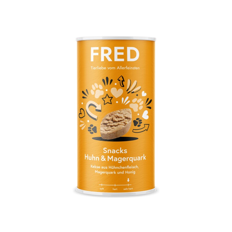 Fred & Felia FRED Snacks Huhn & Magerquark (250g)
