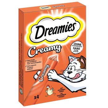 Dreamies Creamy Snack 4x10g Huhn