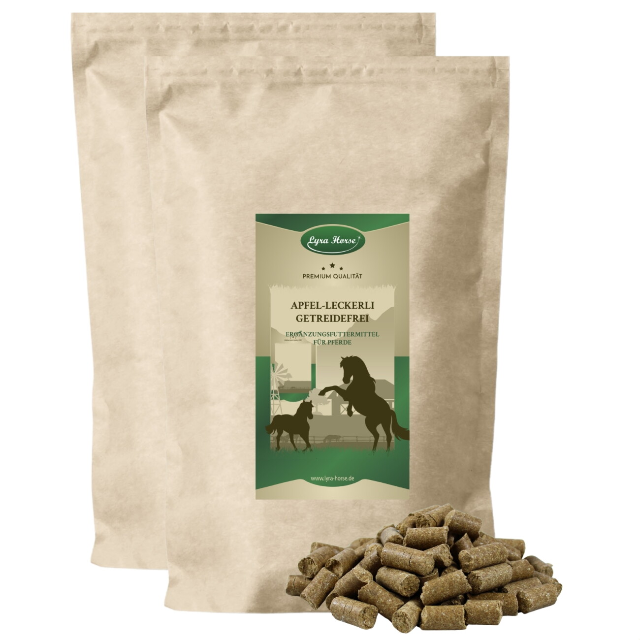 Lyra Pet Lyra Horse Apfel Leckerli 10 kg - Image 1