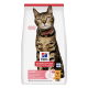 Sac de nourriture pour chat adulte Hill's Science Plan Light montrant un grand chat tigré, texte « Light Adult 1–6 » et « avec poulet »