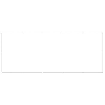 Bild eines leeren Produktetiketts für einen Haustierfutterartikel, ohne sichtbaren Text oder Bilder.