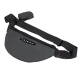 Eine elegante schwarze Tragetasche für Haustiere mit dem Markennamen "PAIKKA" deutlich sichtbar, mit einem verstellbaren Riemen und einer kleinen angehängten Tasche.