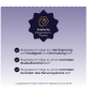 Abzeichen „Dreifache Magnesium‑Power“; reduziert Müdigkeit/Erschöpfung; unterstützt normale Muskel‑ und Nervenfunktion; EFSA‑zugelassen