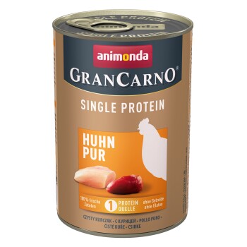 GranCarno Single Protein 6x400g Huhn pur