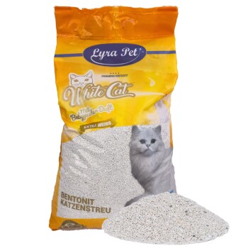 Lyra Pet White Cat Bentonit Katzenstreu