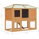 Holz Kaninchenstall helles Holz