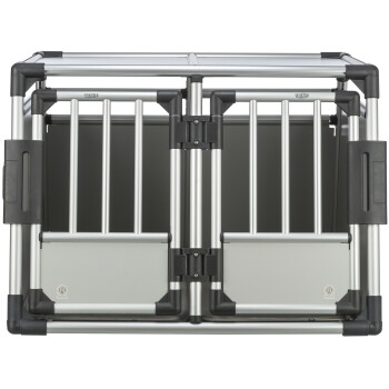 Doppel-Transportbox für Hunde