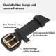 Hundehalsband Plain Noir XL