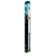 Verpackung für LED-Solar-Aquariumlicht mit einem bunten Fischgrafik, Produktdetails und Energieeffizienz-Symbolen.