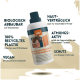 Flasche nimo! Wash-In-Imprägnierung für Pferdedecken, mit wichtigen Vorteilen wie biologisch abbaubar, vegan und wasserabweisend.