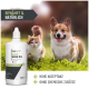 Etikett für ReaVet Worm Wood Mix, ein flüssiges Haustierpräparat, das in Deutschland hergestellt wird, mit Anweisungen zur Anwendung und Zutaten.