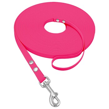 bis 8kg für Minis Schleppleine magentarot 10 m