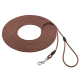 bio-leine bis 25kg Biothane Schleppleine kastanie braun 12 m