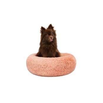Donutbett rosa S