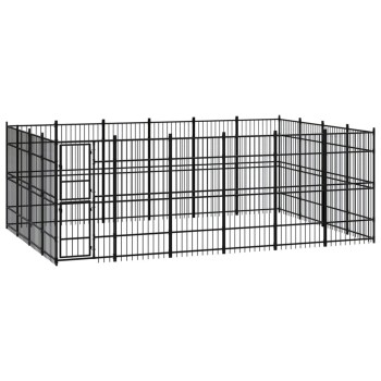 Hundezwinger Box Stahl 5,76 m, 3,84 m, 2 m