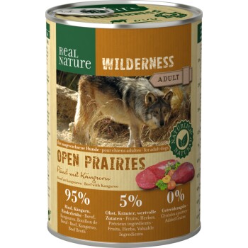 WILDERNESS Adult 6 x 400 g Open Prairies — wołowina z kangurem