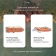 Premium-Lederhalsband und Leinen-Set aus der Amstelpark-Kollektion mit stilvollem Design und dem Text "Optional erhältlich".