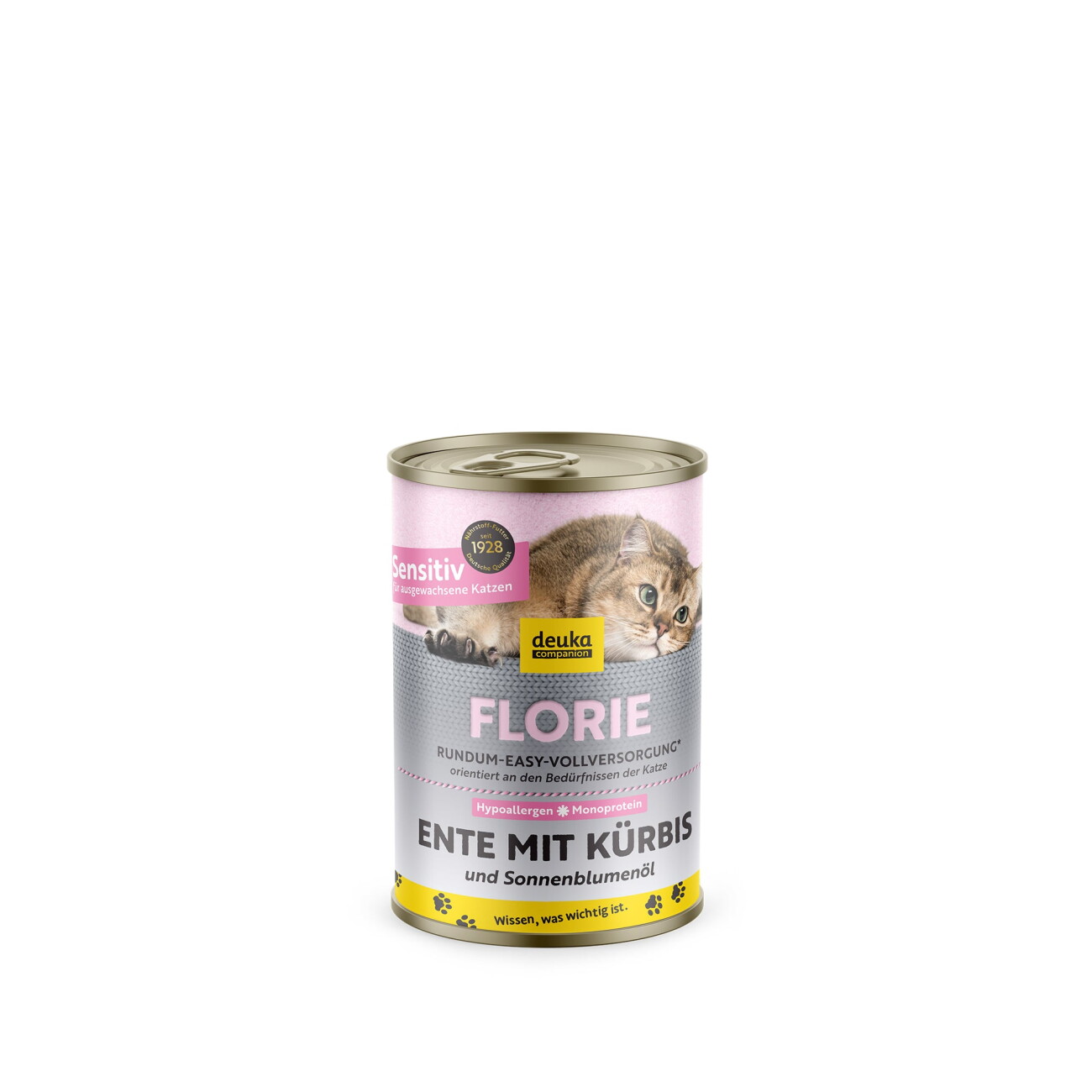florie Sensitiv 6x400g - Ente mit Kürbis