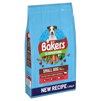 Bakers complete small dog food best sale