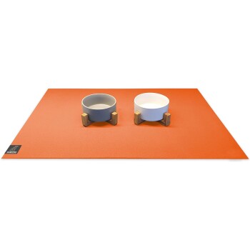 ® - Napfunterlage - Öko-Tex und Made in Germany orange 30 cm, 40 cm