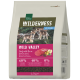 Beutel Real Nature Wilderness Junior 'Wild Valley' Hundefutter mit Wolfswelpen — 'Rind mit Pferd' 2,5 kg, 60% Fleisch, 40% Gemüse, 0% Getreide.