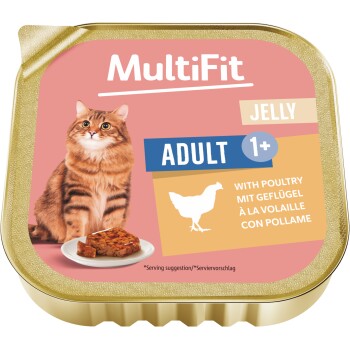 Meilleurs prix pour MultiFit Barquette Adulte Gelée Volaille 32x100 g