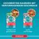 Zwei Purina ONE Katzenfutterbeutel: "Truthahn und grüne Bohnen" und "Lachs und Karotten," die hochwertige Ernährung und Geschmack präsentieren.
