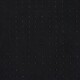 Nahaufnahme eines strukturierten schwarzen Stoffes mit kleinen erhabenen Punkten, wahrscheinlich verwendet für Haustierzubehör oder Bettwäsche.